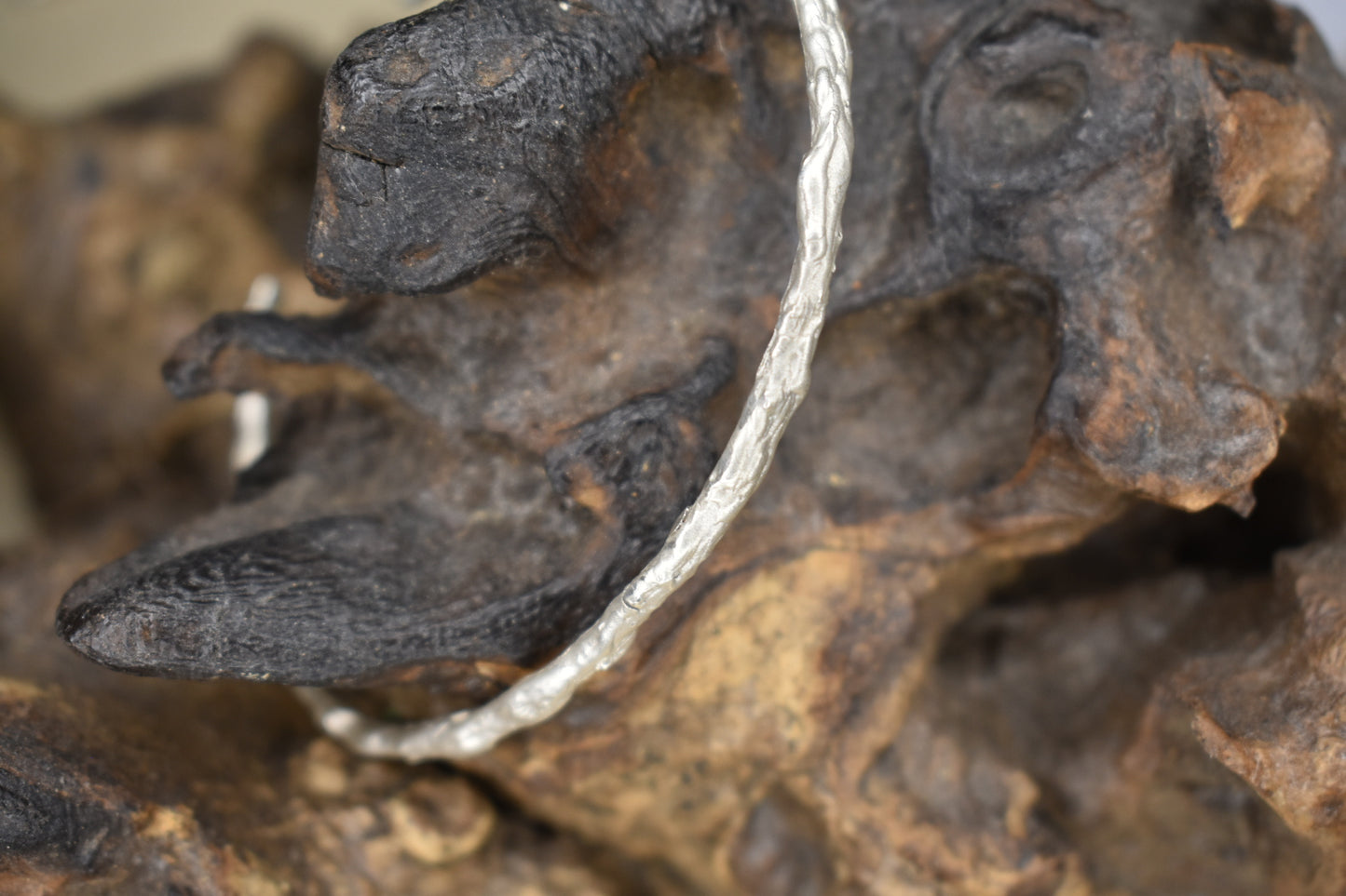 Bangle organic, molten style. St Ives, Cornwall.