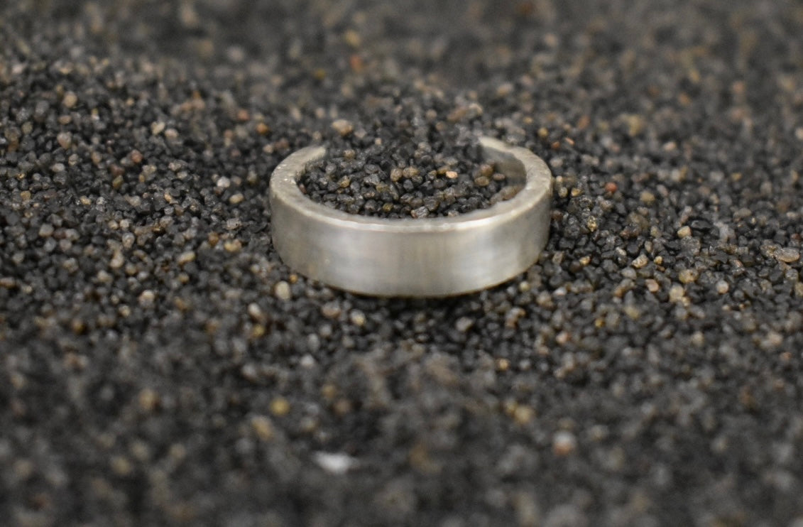 Sand Cast 6mm Wedding Ring