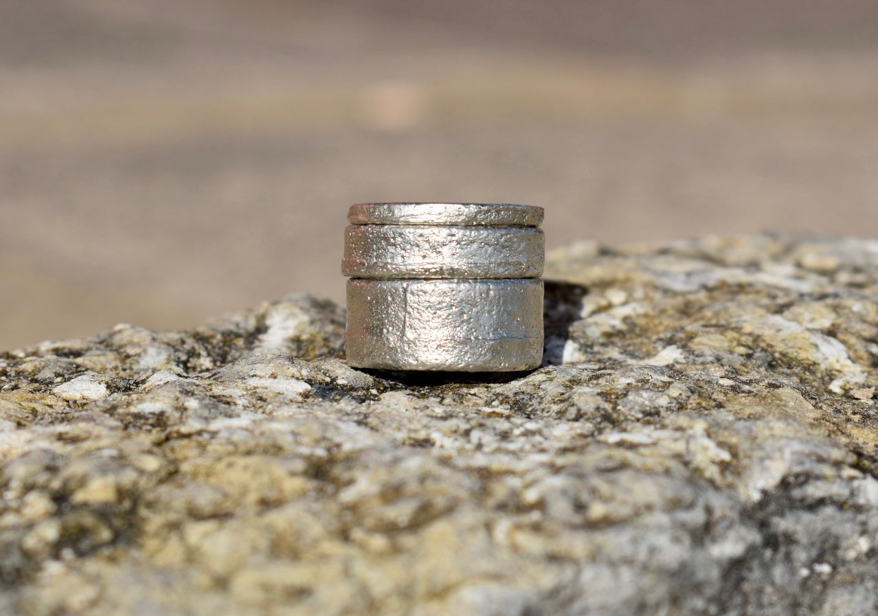 Sand Cast 10mm Wedding Ring